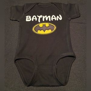 New Batman baby boy onesie